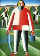 Kazimir Malevich Mower oil painting on canvas